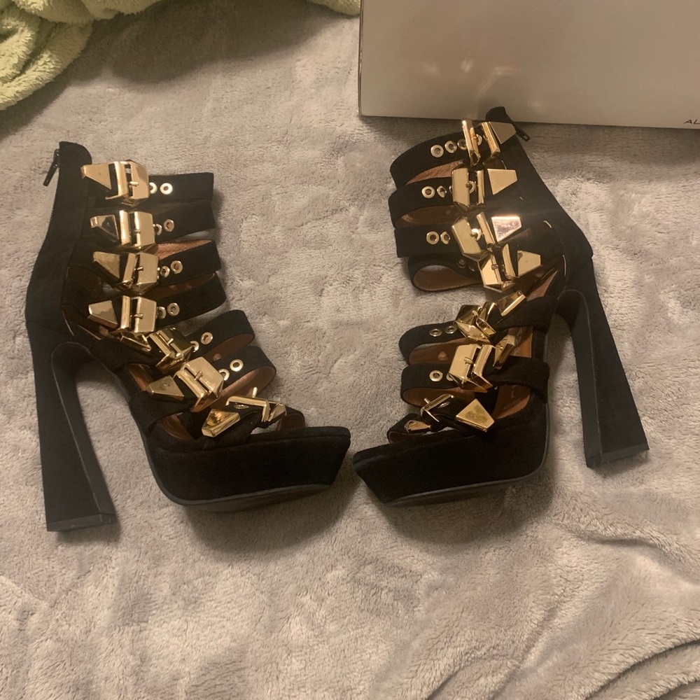Jeffrey Campbell Handmade Ibiza Last platform heel